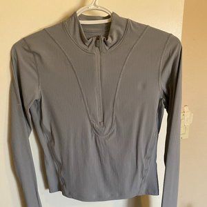 Lululemon Gloss Trim Run 1/2 Zip LS